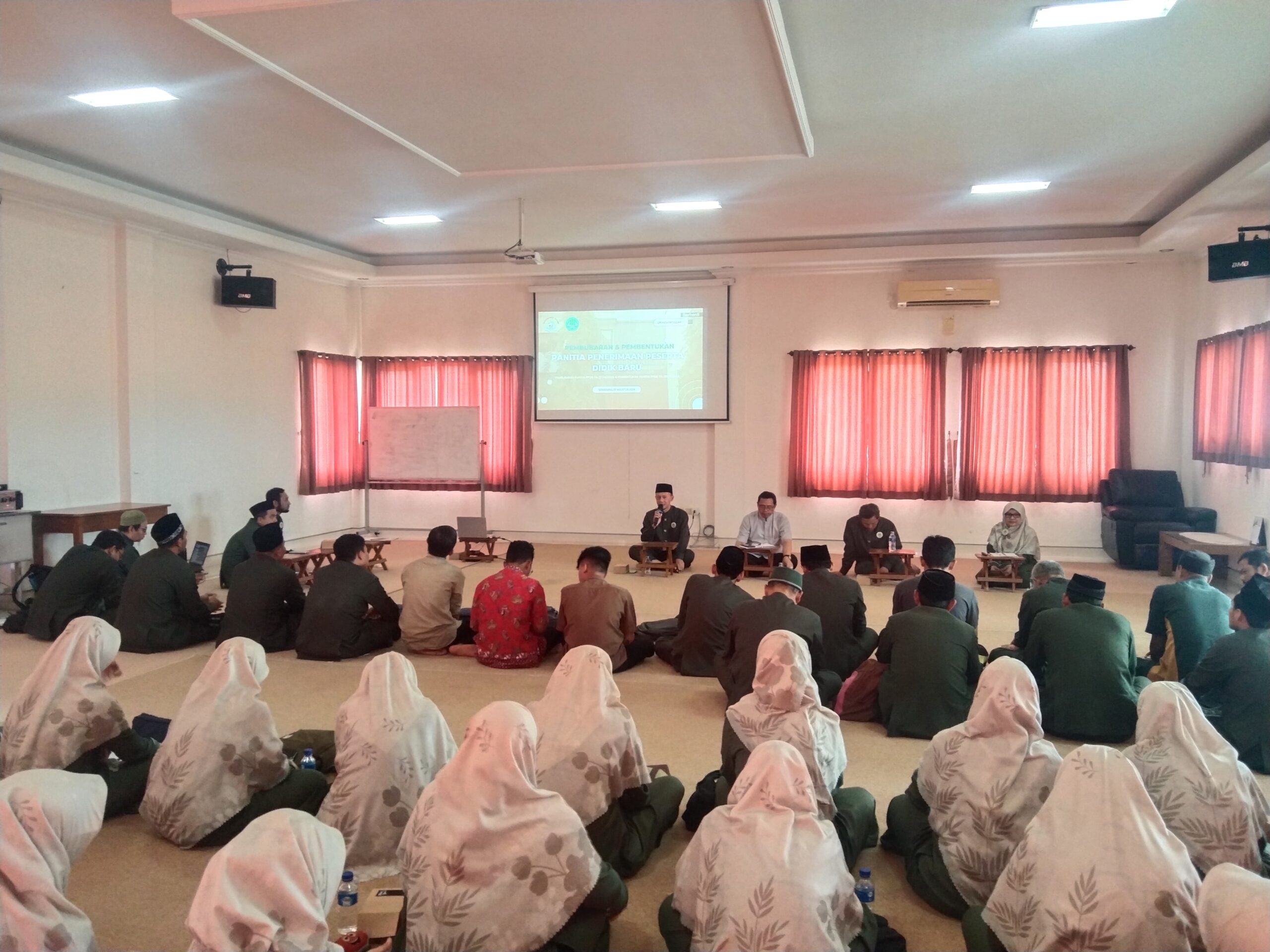 Acara Pembubaran & Pembentukan Panitia PPDB tahun ajaran 2025/2026 berjalan lancar