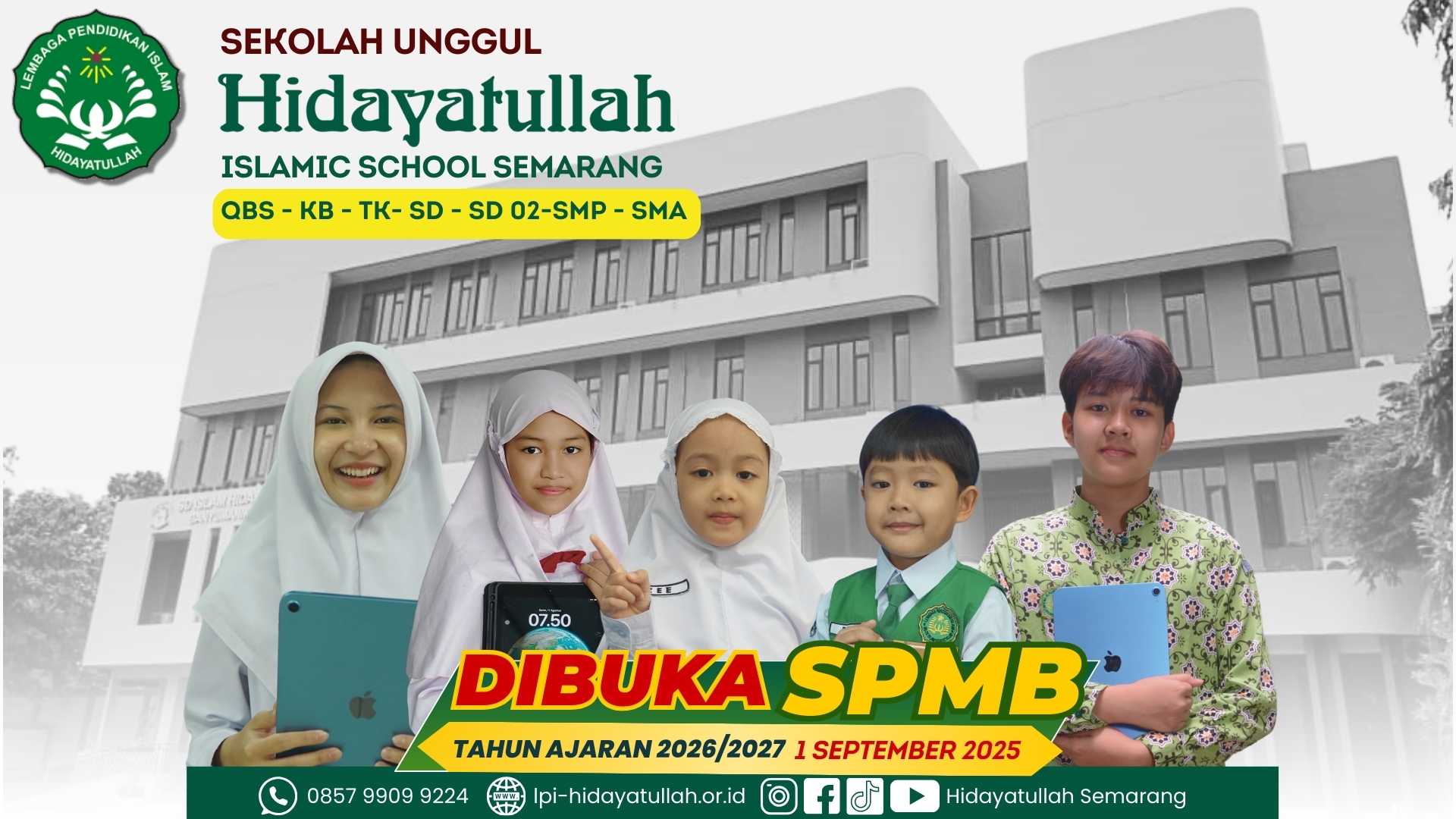 PPDB LPI Hidayatullah Semarang