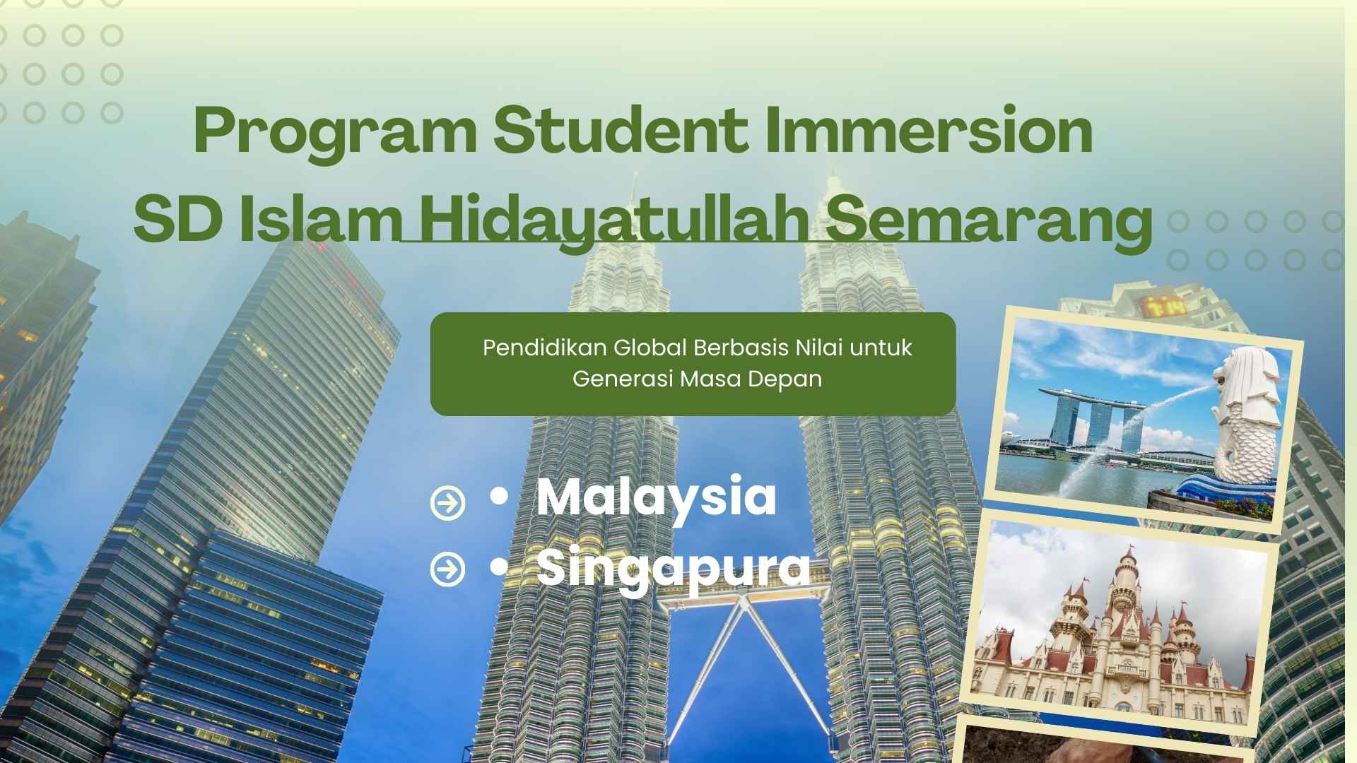 Pendidikan Global Berbasis Nilai untuk Generasi Masa Depan